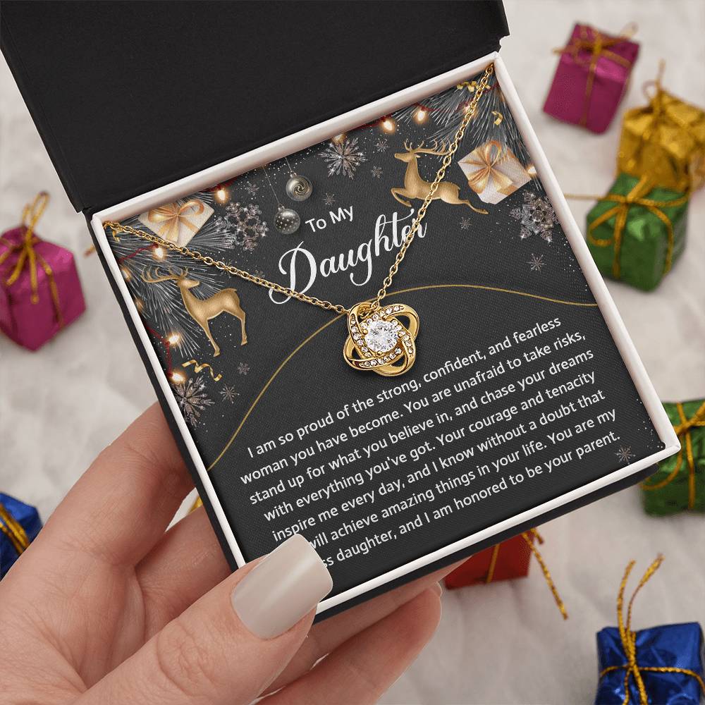 Gift for Daughter:Amazing Things-Love Knot