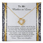 MOTHER-IN-LAW-Of Your Own-Love Knot Necklace