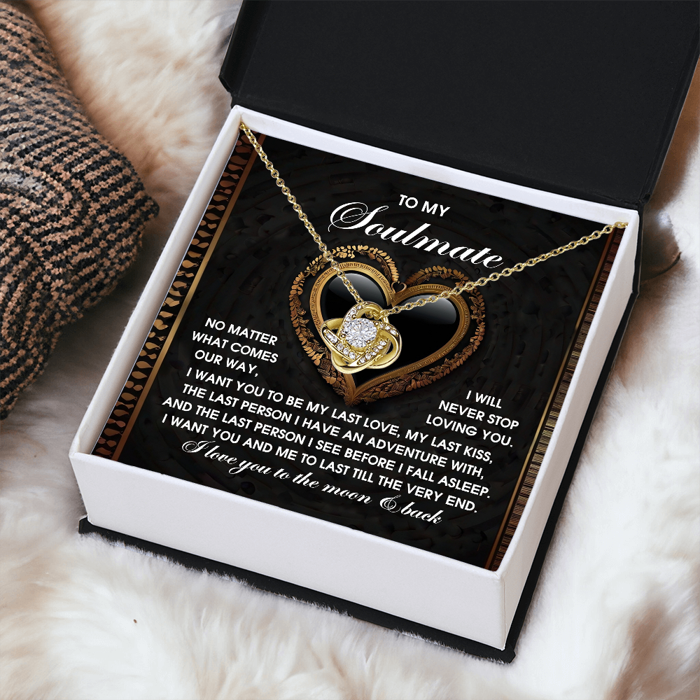 Soulmate: The Very End-Love Knot Necklace