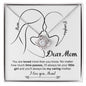 Gift For Mom-From Daughter-Your Little Girl-Love Knot Necklace