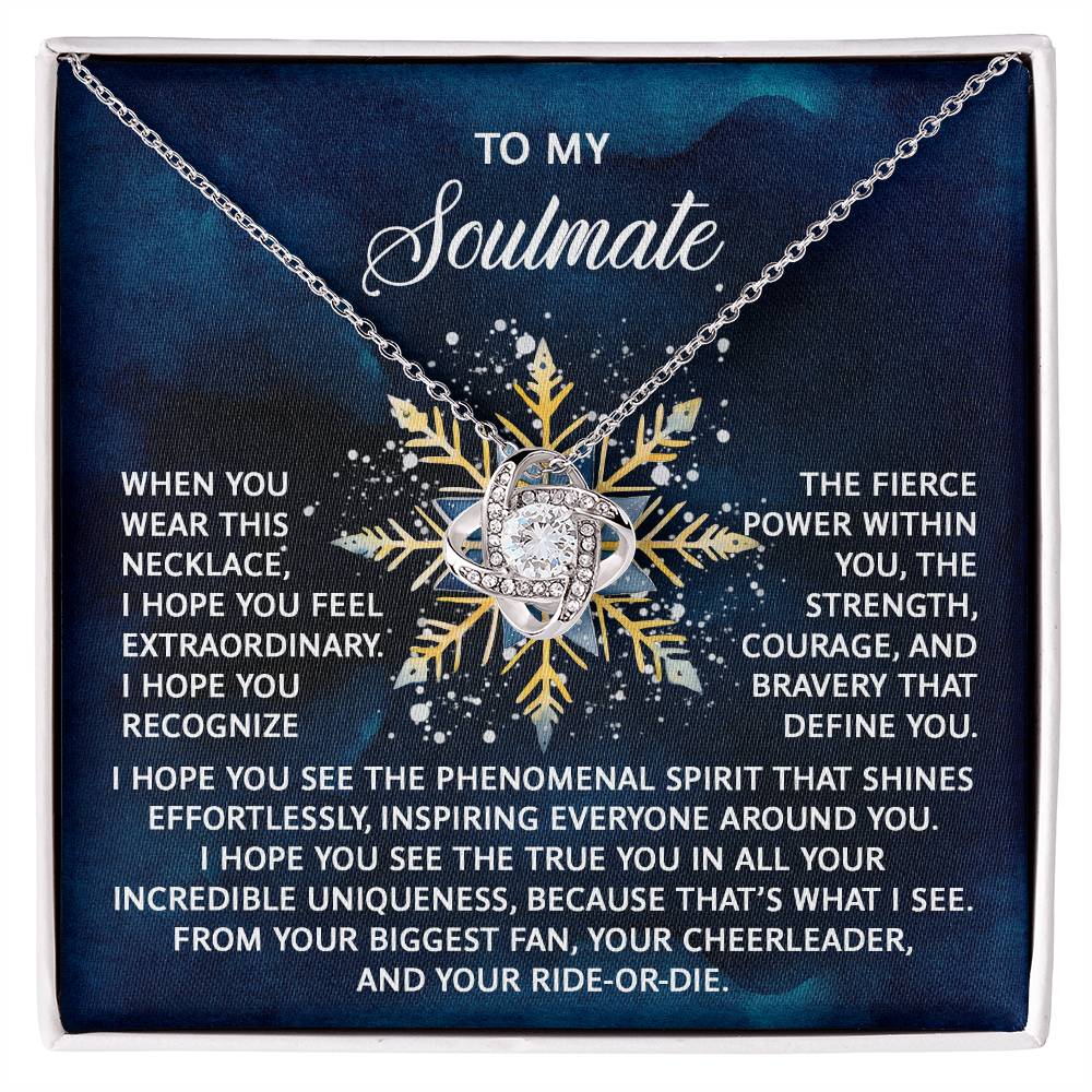 Soulmate-Phenomenal Spirit-Love Knot Necklace
