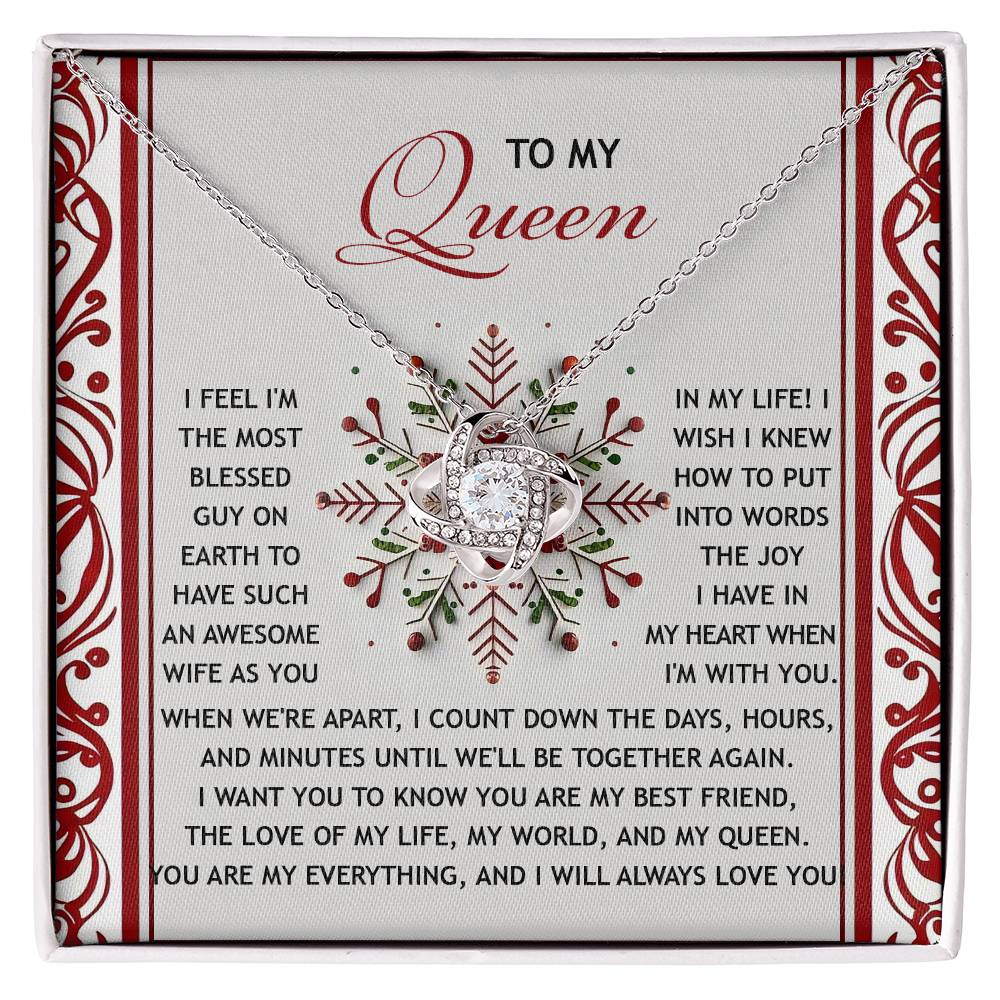 Soulmate-Together Again-Love Knot Necklace