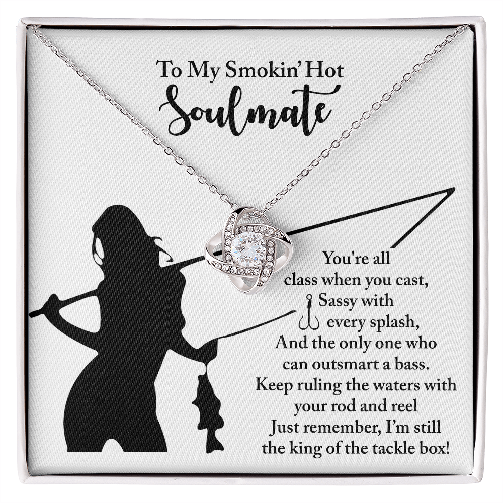 Soulmate:Ruling The Water-Love Knot Necklace