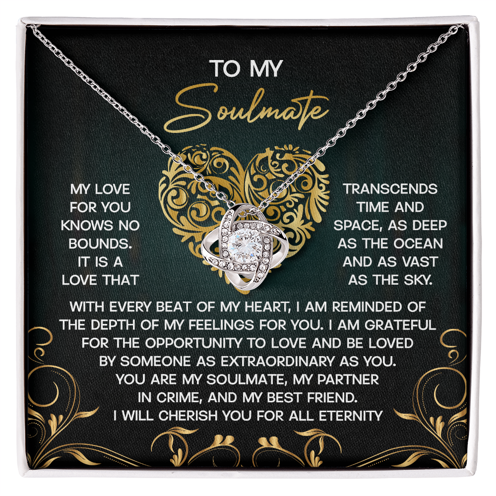 Soulmate: The Sky-Love Knot Necklace