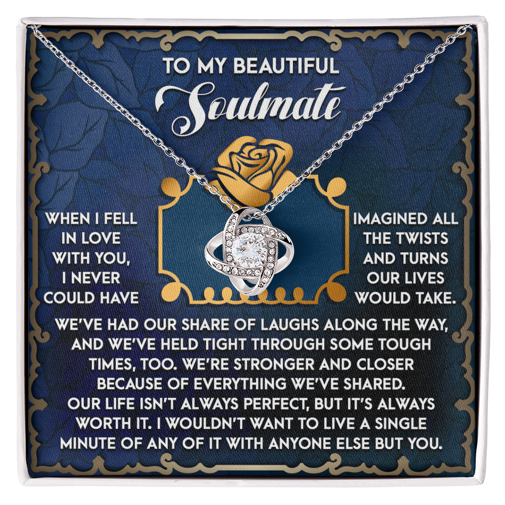 Soulmate:The Way-Love Knot Necklace
