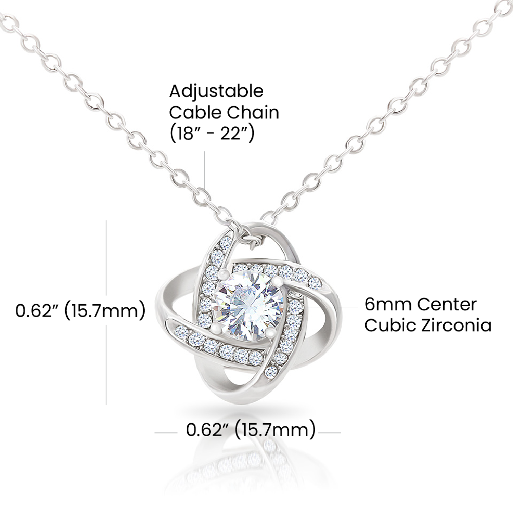 Soulmate-Our Day-Love Knot Necklace
