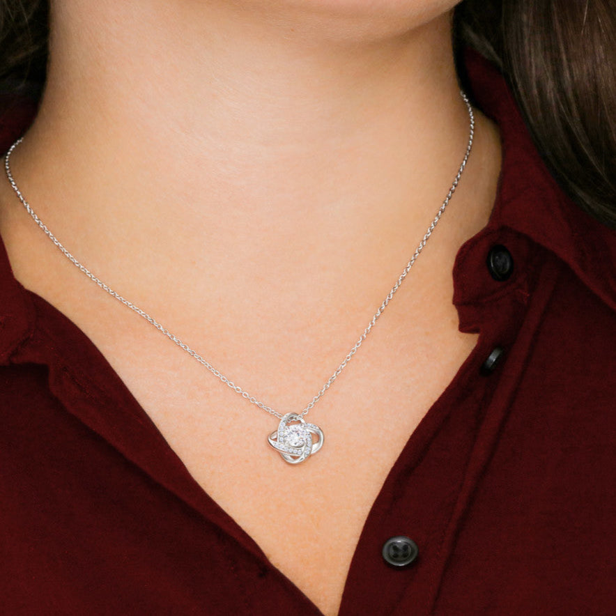 Soulmate-Infinity and Beyond- Love Knot Necklace