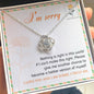 I'm Sorry-Another Chance-Love Knot Necklace