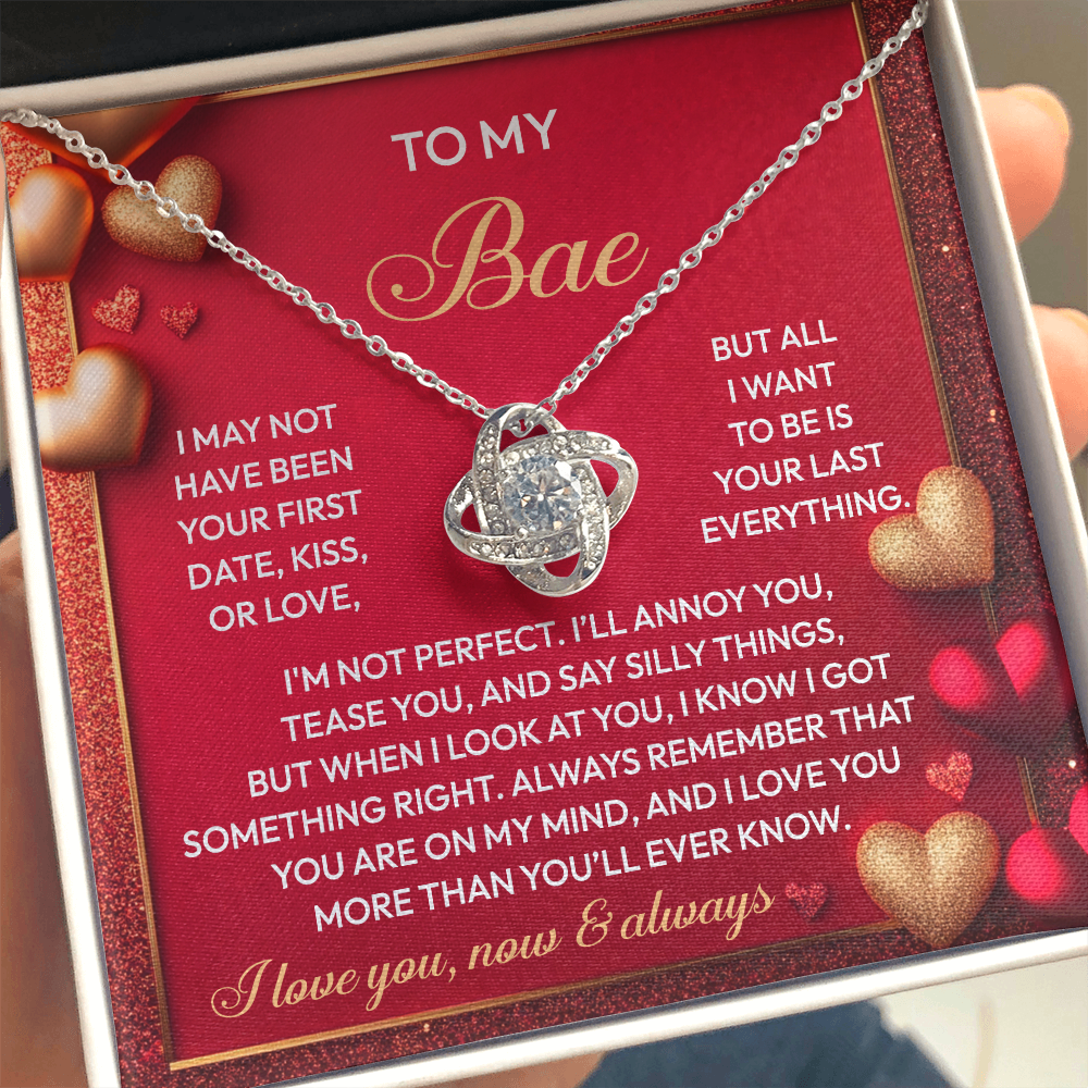 Soulmate-On my mind-Love Knot Necklace