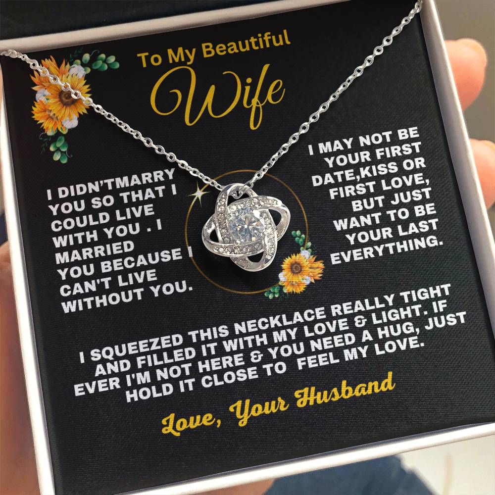 Gift For Wife with Sunflowers -Lk
