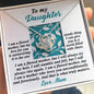 Gift for DAUGHTER-Stumble and Fall- Love Knot Necklace