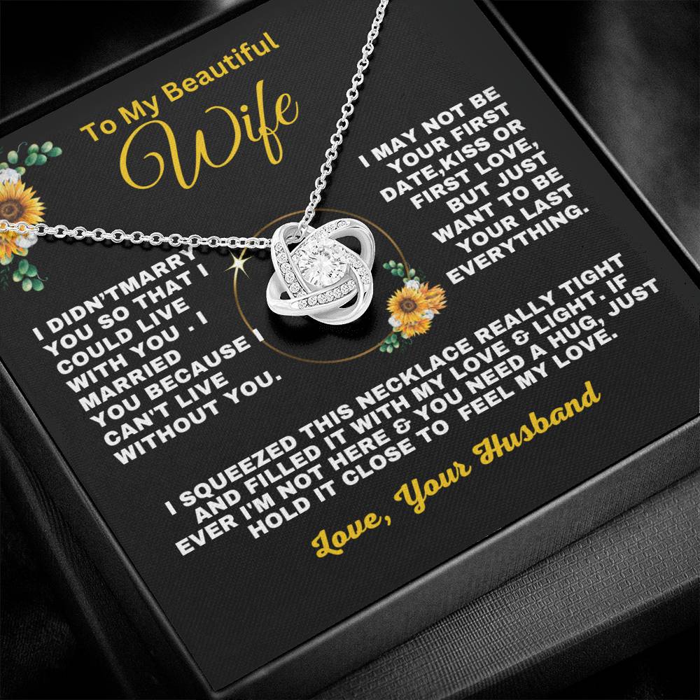 Gift For Wife with Sunflowers -Lk