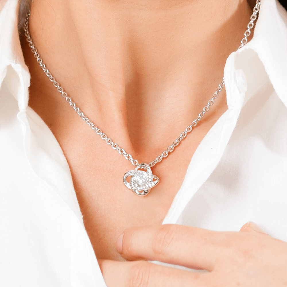 Soulmate-Our Day-Love Knot Necklace