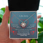 I'm Sorry-Mistakes and Faults-Love Knot Necklace