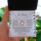 I'm Sorry-Through My Eyes-Love Knot Necklace