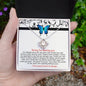 SORRY-Nothing Without You with Butterfly-Love Knot Necklace