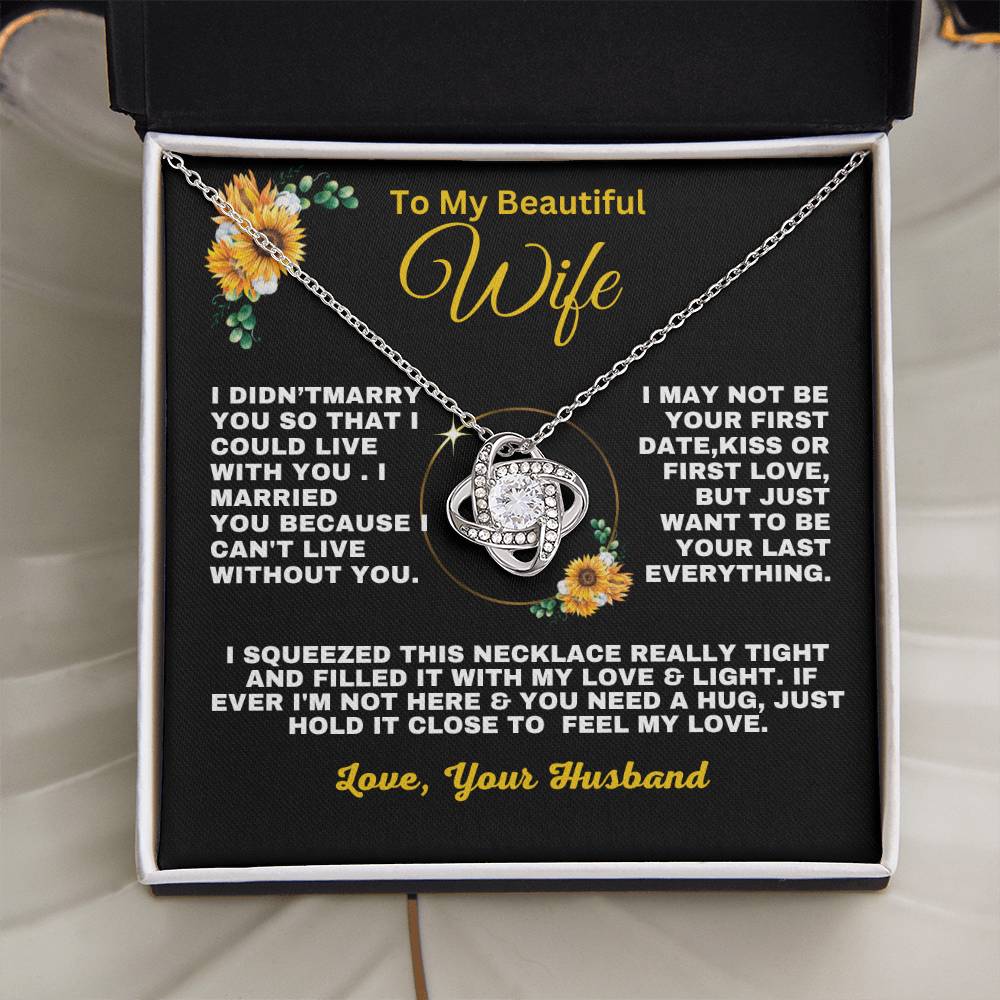 Gift For Wife with Sunflowers -Lk