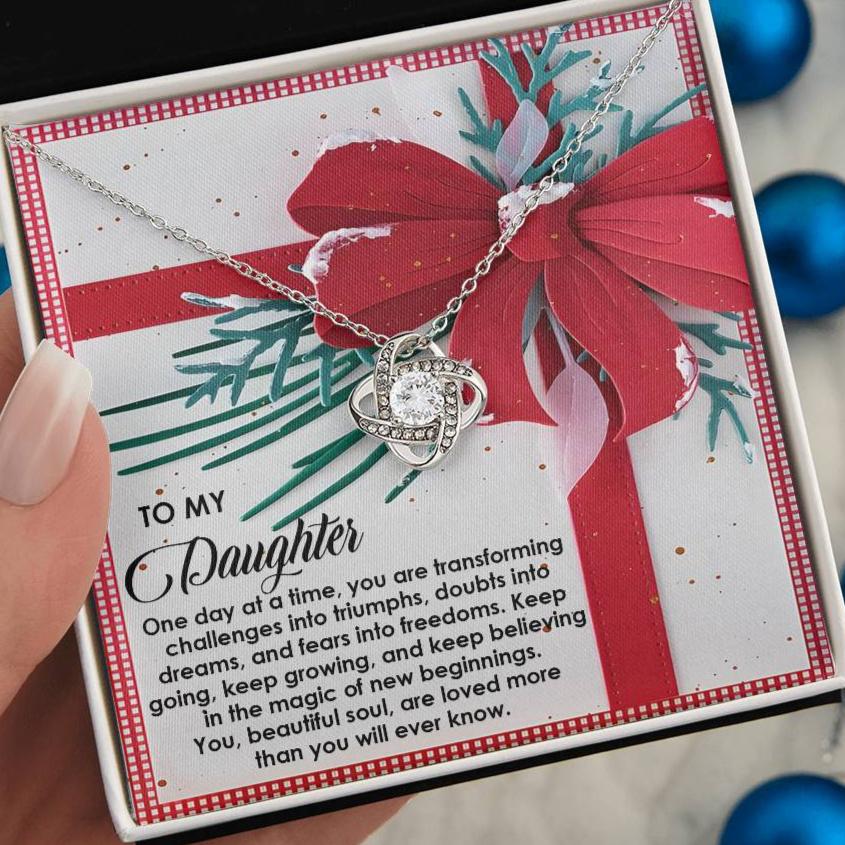 Gift for Daughter:Beautiful Soul-Love Knot