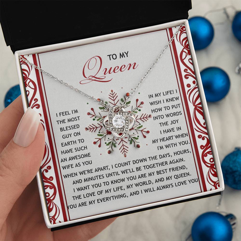 Soulmate-Together Again-Love Knot Necklace