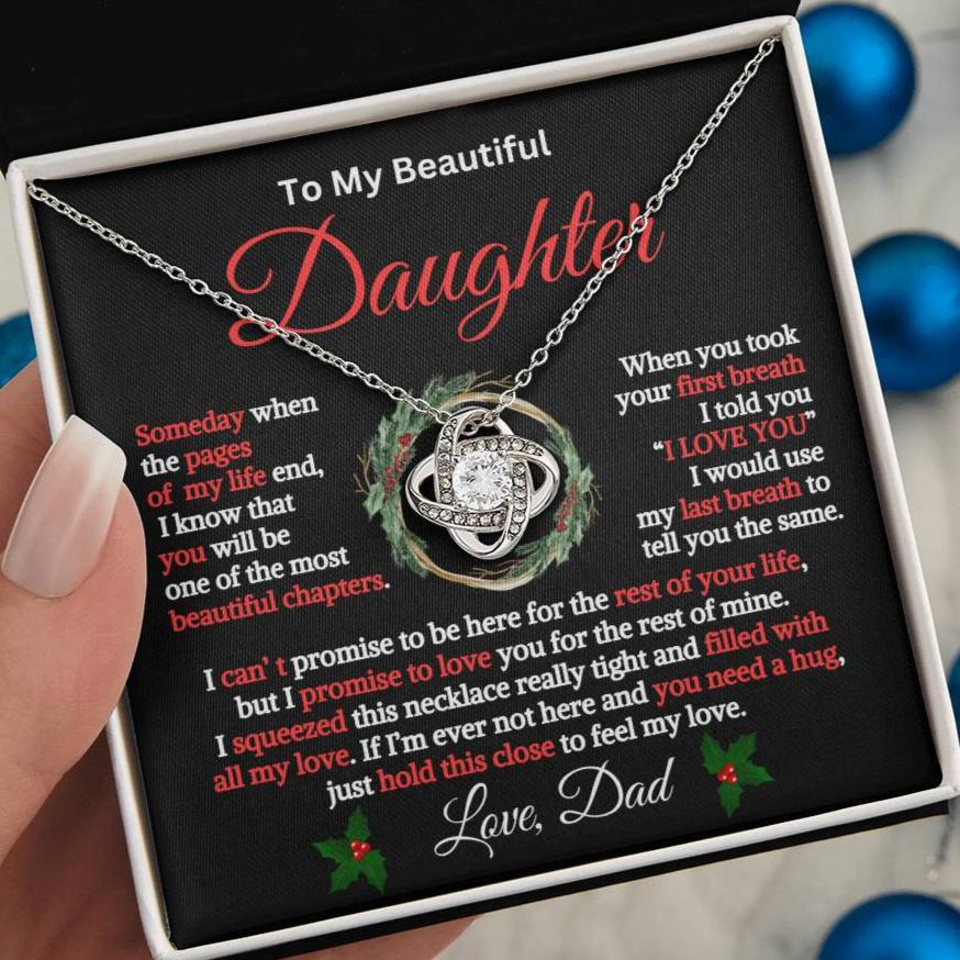 Gift for Daughter from Dad:Beautiful  Chapters-Love Knot