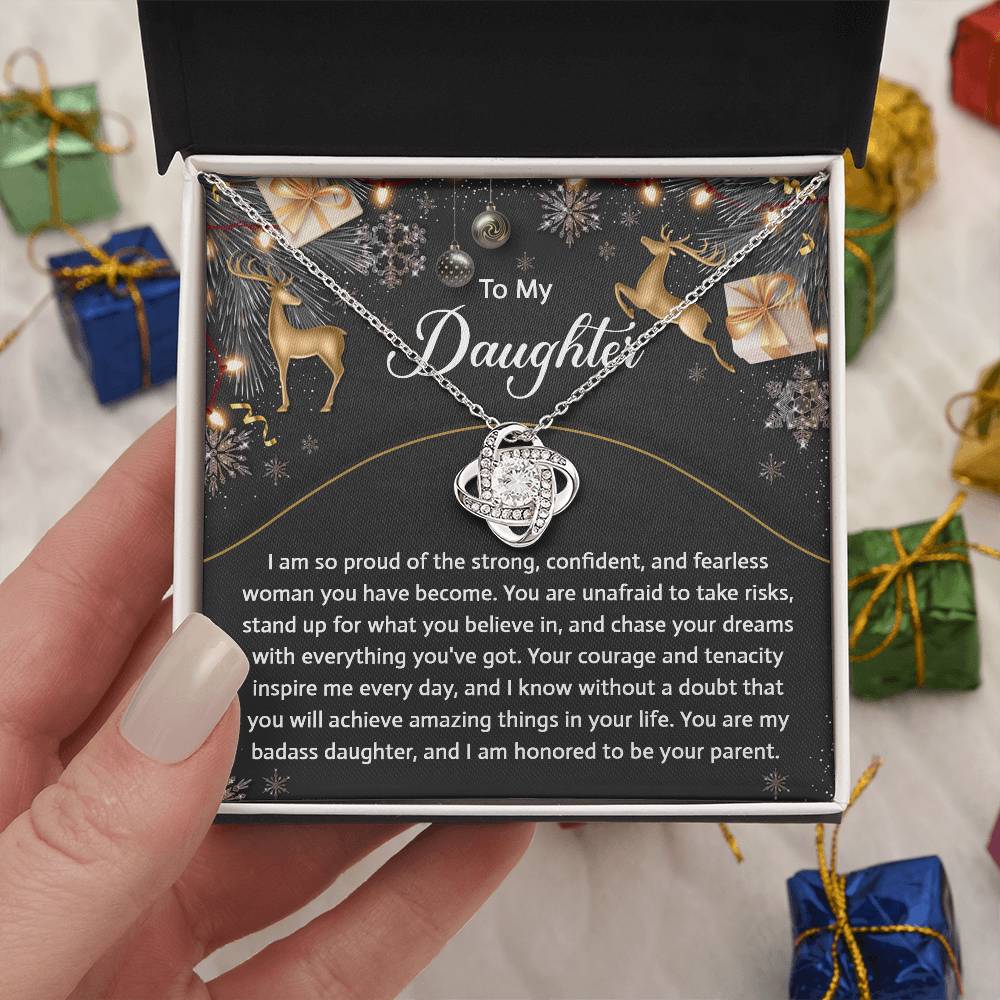 Gift for Daughter:Amazing Things-Love Knot