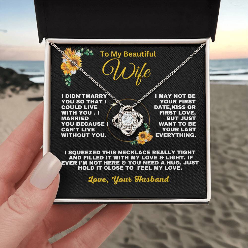 Gift For Wife with Sunflowers -Lk