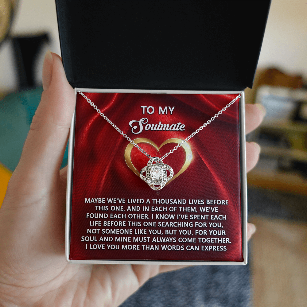 Soulmate:Your Soul-Love Knot Necklace