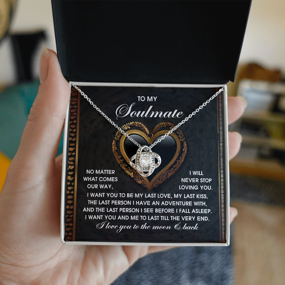 Soulmate: The Very End-Love Knot Necklace