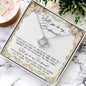 Gift for BRIDESMAID-Keep The Tradition-Love Knot