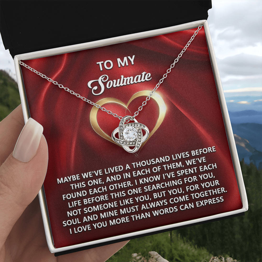 Soulmate:Your Soul-Love Knot Necklace