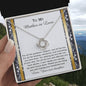 MOTHER-IN-LAW-Of Your Own-Love Knot Necklace