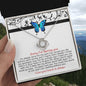 SORRY-Nothing Without You with Butterfly-Love Knot Necklace
