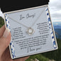 I'm Sorry-Through My Eyes-Love Knot Necklace