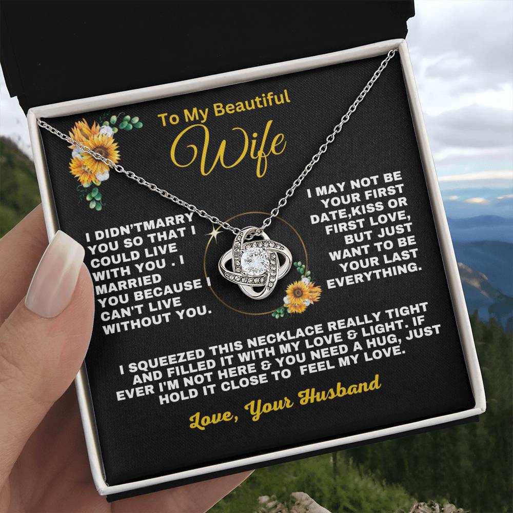 Gift For Wife with Sunflowers -Lk