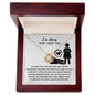 I'm Sorry-Stop Talking-Love Knot Necklace
