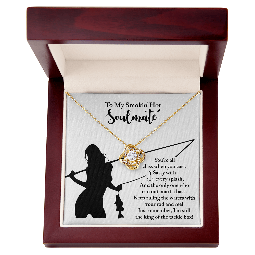 Soulmate:Ruling The Water-Love Knot Necklace