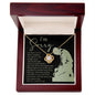 I'm Sorry-On My Knees-Love Knot Necklace