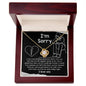 I'm Sorry-Not Just Heard-Love Knot Necklace
