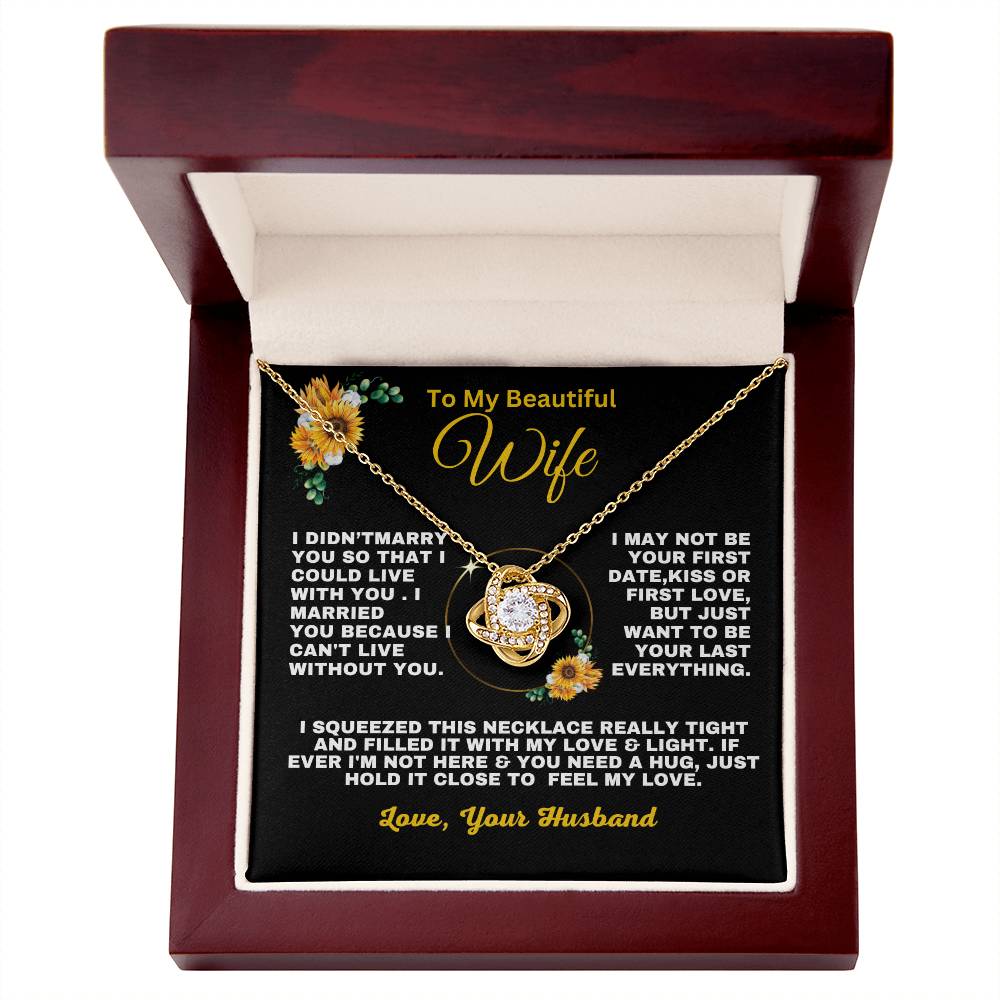 Gift For Wife with Sunflowers -Lk