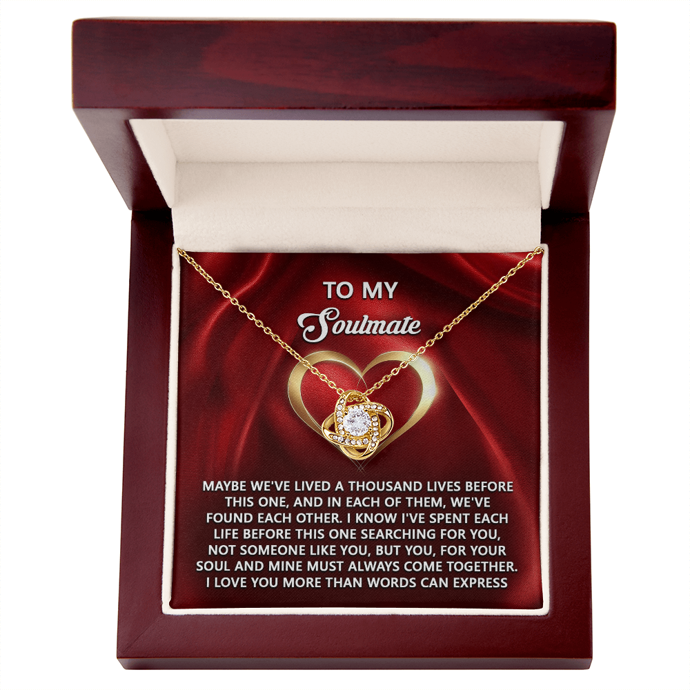 Soulmate:Your Soul-Love Knot Necklace