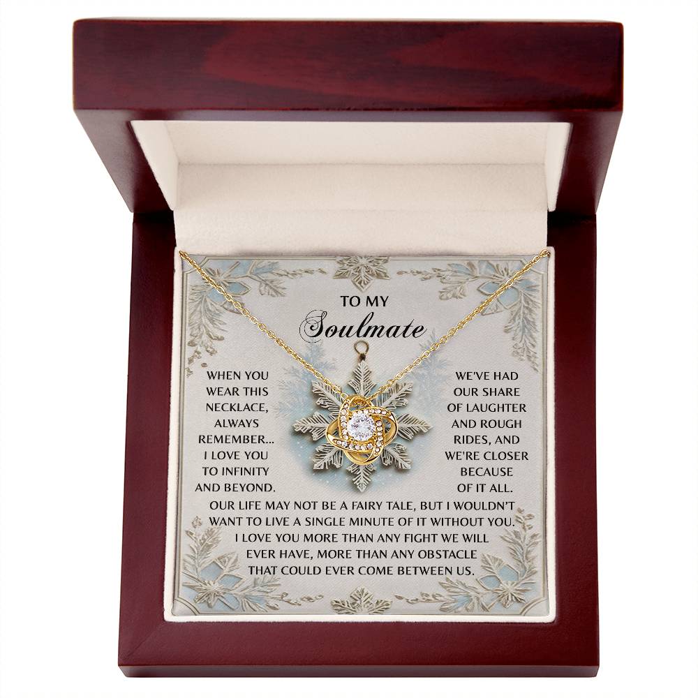 Soulmate-Infinity and Beyond- Love Knot Necklace