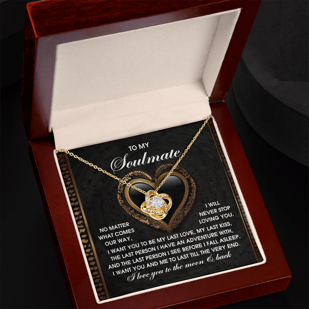 Soulmate: The Very End-Love Knot Necklace