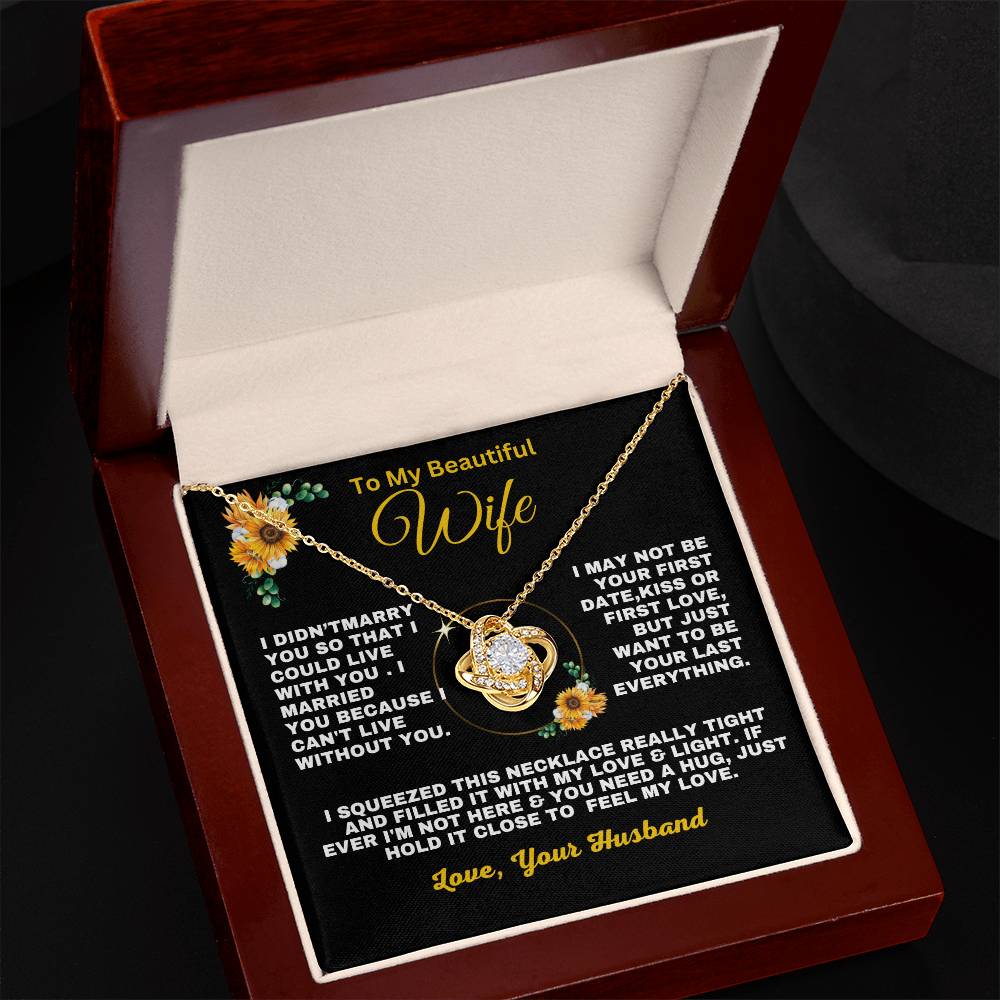 Gift For Wife with Sunflowers -Lk