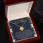 Maid of Honor-World to Me-Love Knot Necklace