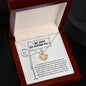 I'm Sorry-Missing Piece-Love Knot Necklace