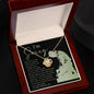 I'm Sorry-On My Knees-Love Knot Necklace