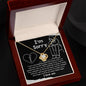 I'm Sorry-Not Just Heard-Love Knot Necklace