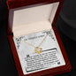 I'm Sorry-Angry With Me-Love Knot Necklace