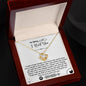 I'm Sorry-You Didn't Deserve-Love Knot Necklace