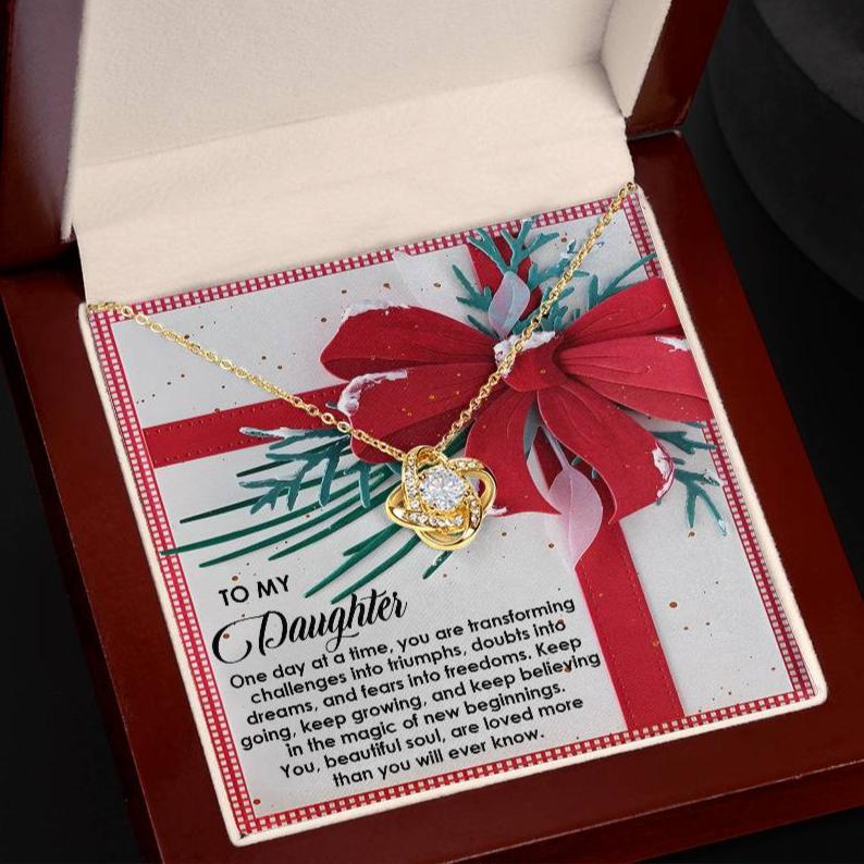 Gift for Daughter:Beautiful Soul-Love Knot